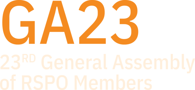 GA23 - 23rd General Assembly of RSPO Members